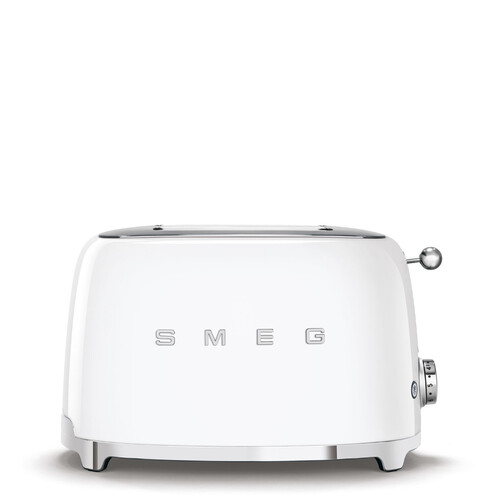 TSF01WHEU SMEG 50s Style, 2-Schlitz- Toaster, kompakt, Weiß, 6 Röstgradstufe Produktbild