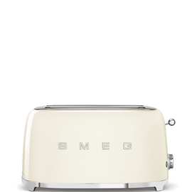 TSF02CREU SMEG 50s Style, 2-Schlitz- Toaster, lang, Creme, 6 Röstgradstufen, Produktbild