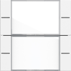 577227 Gira Wippenset 2f BSF Tastsens.4 System 55 Klar/Reinweiß m Produktbild front M