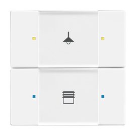 6126/02-84 Busch-Jaeger Bedienelement 2/4-fach Produktbild front M