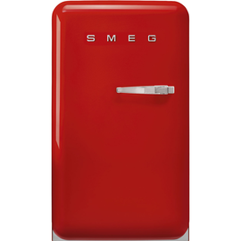 FAB10LRD5 SMEG 50s Style, Stand- Kühlschrank, 1-türig, 54 cm, Rot, Links Produktbild