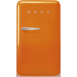 FAB10ROR5 SMEG 50s Style, Stand- Kühlschrank, 1-türig, 54 cm, Orange, Re Produktbild