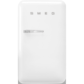 FAB10RWH5 SMEG 50s Style, Stand- Kühlschrank, 1-türig, 54 cm, Weiß, Rech Produktbild