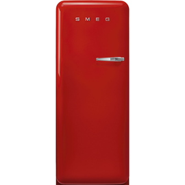 FAB28LRD5 SMEG 50s Style, Stand- Kühlschrank, 1-türig, 60 cm, Rot, Links Produktbild