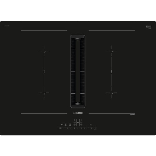 PVQ711F15E Bosch Induktionskochfeld 70cm Rahmenlos mit Dunstabzug Produktbild