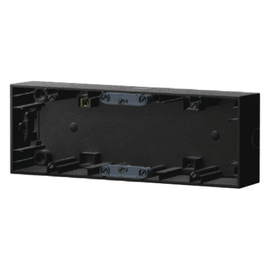 10537006 Berker BERKER K.1 Aufputz- Gehäuse 3fach waagrecht anthrazit matt Produktbild front M