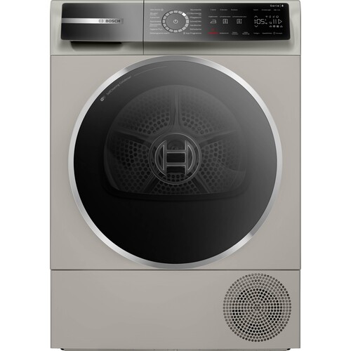 WQB246CX0 Bosch Wärmepumpentrockner 9 kg Silber-inox Produktbild