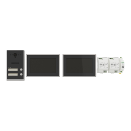 RGE2092250 Schneider Elec. TWINBUS IP VIDEO SET, 2WE, AP, GRAU Produktbild