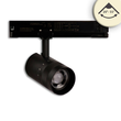 116113 Isoled 3-Phasen Schienen-Strahler 12W, 20°-55°, schwarz matt, 3000K, DALI Produktbild
