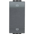 L4037N Bticino LivingLight Jalousietaster in 1-moduliger Ausführun Produktbild front S