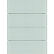 75164590 Berker KNX B.IQ Tastsensor 4fach Komfort Glas polarweiß Produktbild front S