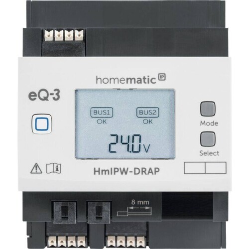 152465A0 EQ-3 Homematic HMIPW-DRAP Produktbild Front View L