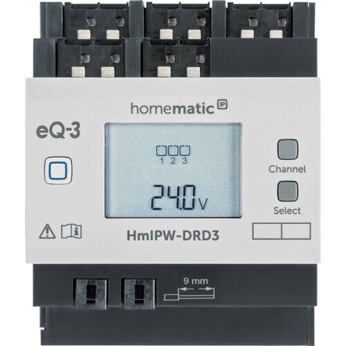 152626A0 EQ-3 Homematic HMIPW-DRD3 Produktbild Front View L