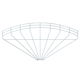 6002366 Obo GRB 90 160 FT Gitterrinnenbogen 90° 105x600 Stahl tau Produktbild
