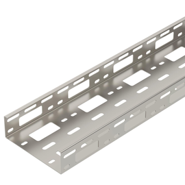 6075330 Obo AZK 150 A2 AZ-Kleinkanal gelocht 50x150x3000 Edelstahl, rostfrei Produktbild front M