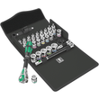 05003536001 Wera 8100 SB All-in Zyklop Speed-Knarrensatz, 3/8-Antrieb, 35-teil Produktbild front S