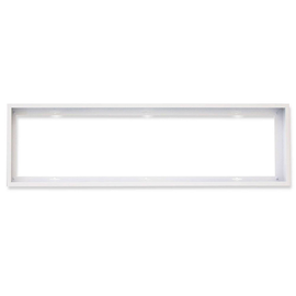 115615 Isoled Aufbaurahmen weiß RAL 9016, Höhe 5cm, für LED Panels 1200x300 Produktbild