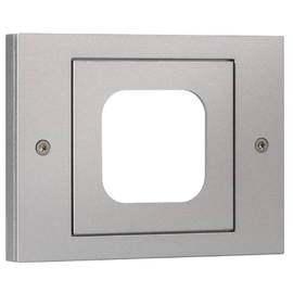 203131 Ekey Gira xLine cover TX_44 AIG Gira xLine Rahmen TX_44 Aluminiumgrau Produktbild front M