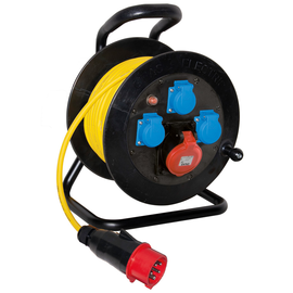 140030 Gifas VG Kabeltrommel BR 502 35m 5x2,5mm2 Produktbild front M