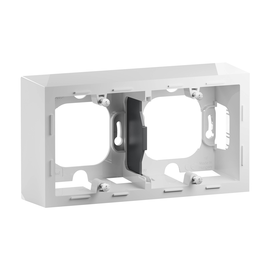 765199 Legrand SEANO Aufputzgehäuse 2-fach Ultraweiß Produktbild front M