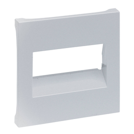 765254 Legrand SEANO Abdeckung RJ45 für 1-und 2-fach Datendosen, Farbe: Alumini Produktbild