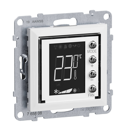 765608 Legrand Seano MyHome Thermostat mit Display inkl. Abdeckung in der Farb Produktbild