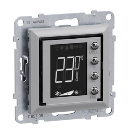 765708 Legrand Seano MyHome Thermostat mit Display inkl. Abdeckung in der Farb Produktbild