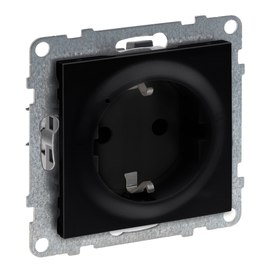 765840 Legrand Seano with Netatmo Schuko-Steckdose Farbe: Schwarz Produktbild front M