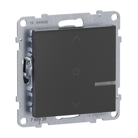 765938 Legrand Seano with Netatmo Rollladenschalter Farbe: Anthrazit Produktbild front M