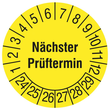 182769 Cimco Prüfplakette Nächster Prüftermin 24 Produktbild