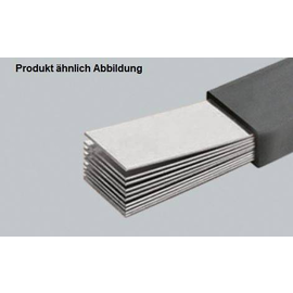 92098610 Wöhner 01063 Lamellierte CU- Schiene verzinnt isoliert Produktbild front M