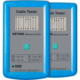 D700A Kurth KE7000 LAN Kabeltester- Gerätepaar bestehend aus 2 x KE7000 Kab Produktbild