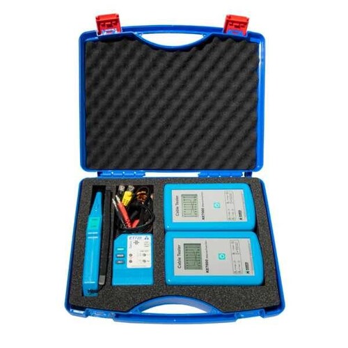 D707A Kurth KE7701 Kabeltester Set und Leitungssucher Kit, bestehend aus 2x KE Produktbild Front View L