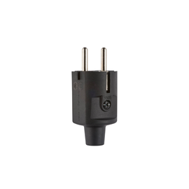 100000044 ABL Comp Stecker 1505 SK+F/B TPE sw Produktbild