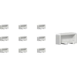 831500 Gira 10 x Endkappe Phasenschiene Zubehör Produktbild front M
