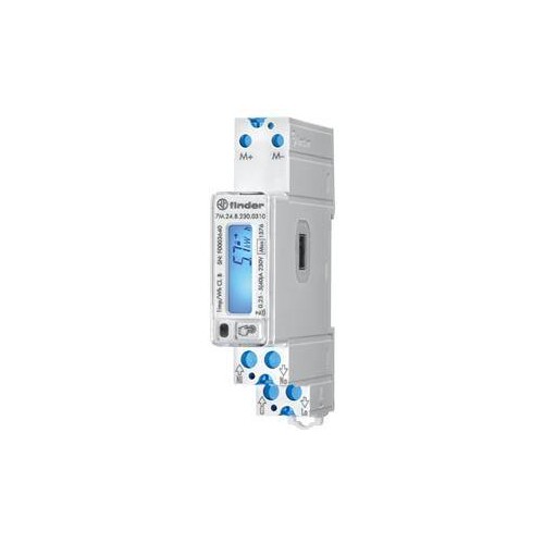 7M2482300310 Finder Energiezähler, LCD, M-BUS, NFC, IR, MID Produktbild