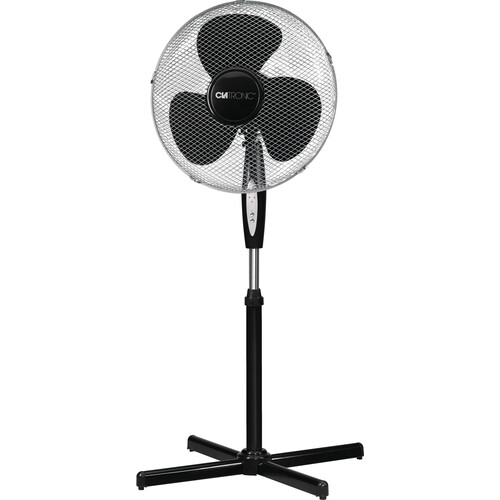 511035 Clatronic VL3741 Standventilator 40cm oszillierend,Fernbedienung, Schwarz Produktbild