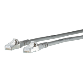 1308450233-E Metz Connect Patchkabel Cat.6A AWG 26 0,2 m grau Produktbild