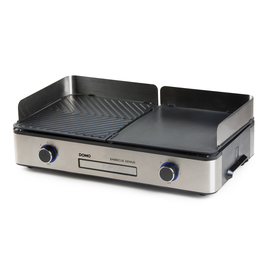 DO9259G Domo Barbecue Genius Tischgrill mit 2 Temp.-Zonen 2400 W Produktbild front M
