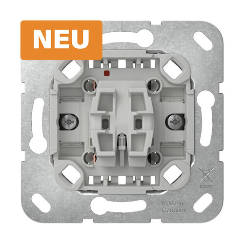 315100 Gira Wipp-Taster Einsatz Schließer 10A Produktbild Front View L