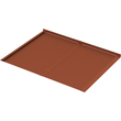 25497 Alumero 802630 Ziegelersatzplatte 2.1 Decklänge max. 430mm naturrot RAL 8 Produktbild front S