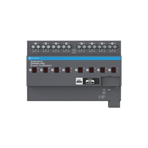 SA-M-8.16.2.12 Busch-Jaeger Schaltaktor 8fach 16A Produktbild