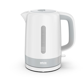410138 Silva KL 2301 Wasserkocher, 1,7 L, 2200 W, weiß Produktbild front M