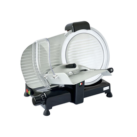 457020 bkitchen AS 3000 schwarz Metall- Aufschnittmaschine, 180 W, Messer Ø 30c Produktbild front M