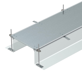 7424064 Obo OKA-G40040240R Kanaleinheit estrichbündig blind, rastend 2400x400x2 Produktbild front M