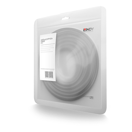 48405 Lindy 10m Cat.5e U/UTP Kabel, grau Produktbild front M