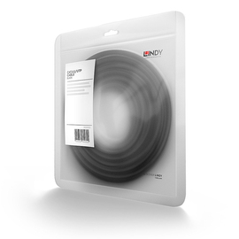 48076 Lindy 0.5m Cat.6 U/UTP Kabel, schwarz Produktbild front M