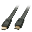 36995 Lindy 0,5m HDMI High Speed Flachbandkabel Produktbild