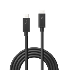 41556 Lindy Thunderbolt 3 Kabel, 1m Produktbild front M