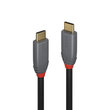 36902 Lindy USB 3.2 Gen2x2 Kabel 1,5m USB-C auf USB-C, 100W,5A,PD, Anthra Line Produktbild
